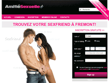 Tablet Screenshot of amitie-sexuelle.com